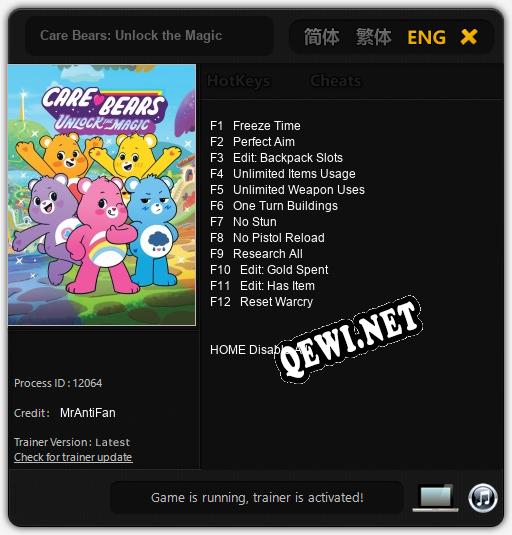 Care Bears: Unlock the Magic: ТРЕЙНЕР И ЧИТЫ (V1.0.18)