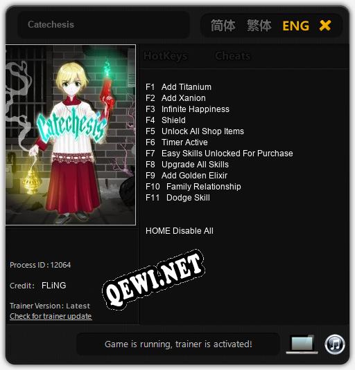 Catechesis: Трейнер +11 [v1.4]