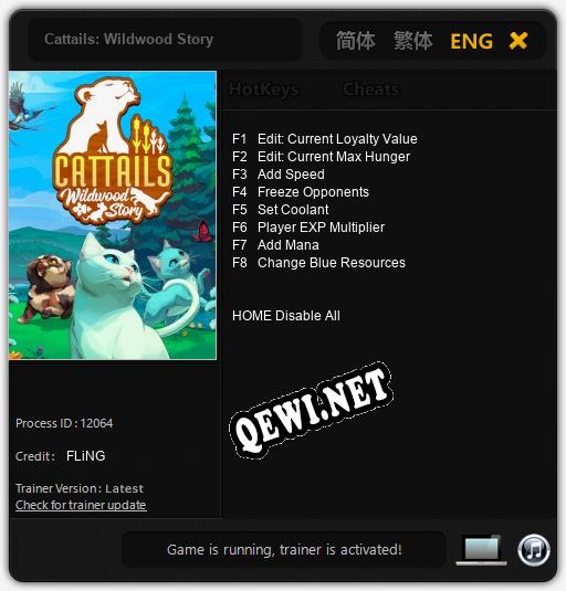 Cattails: Wildwood Story: Трейнер +8 [v1.9]