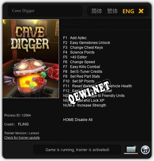 Cave Digger: Читы, Трейнер +15 [FLiNG]
