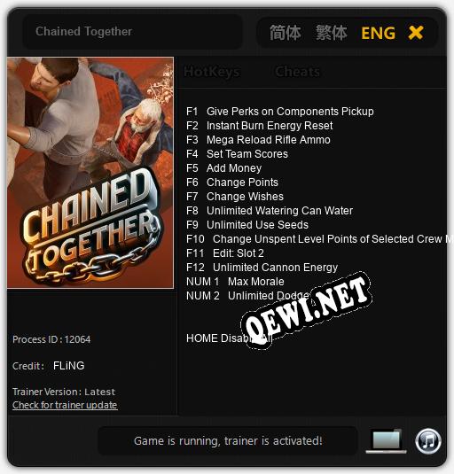 Chained Together: Читы, Трейнер +14 [FLiNG]