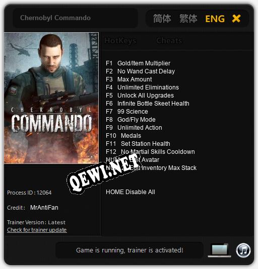 Chernobyl Commando: Читы, Трейнер +14 [MrAntiFan]