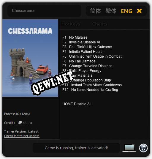 Chessarama: ТРЕЙНЕР И ЧИТЫ (V1.0.34)
