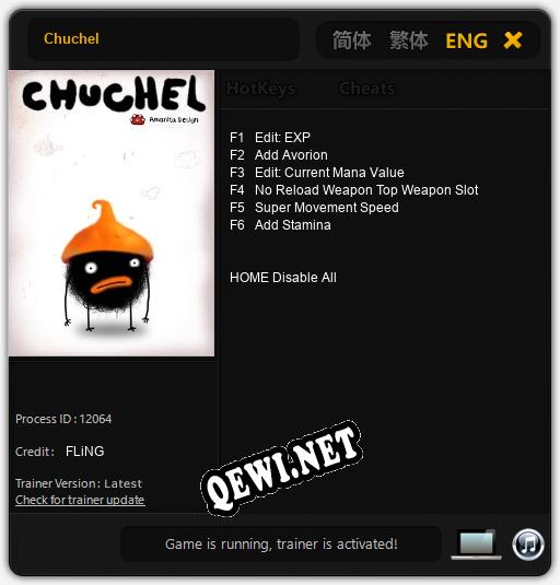 Chuchel: Читы, Трейнер +6 [FLiNG]