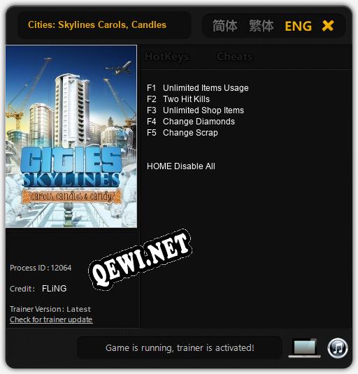 Cities: Skylines Carols, Candles and Candy: Читы, Трейнер +5 [FLiNG]