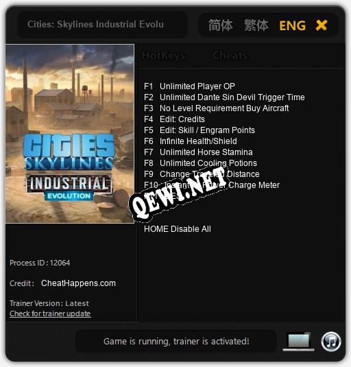 Cities: Skylines Industrial Evolution: Читы, Трейнер +11 [CheatHappens.com]