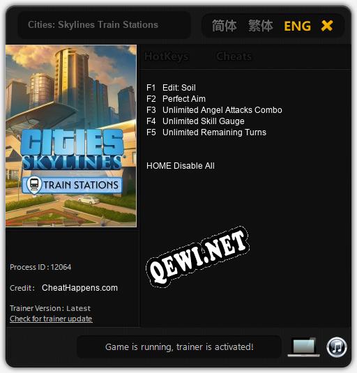 Cities: Skylines Train Stations: Трейнер +5 [v1.1]