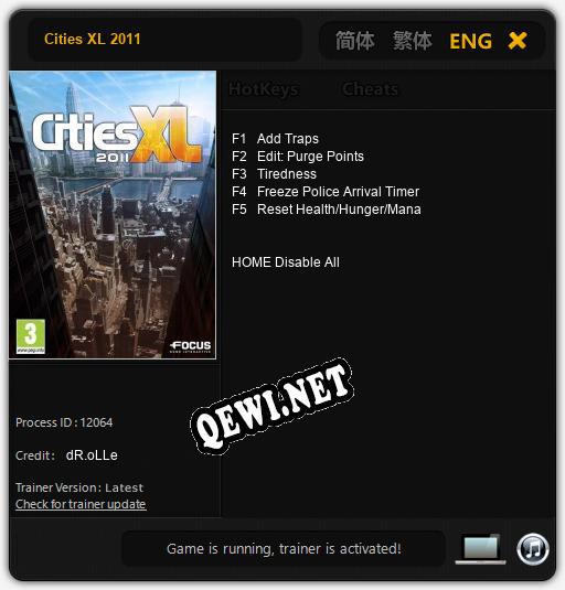 Cities XL 2011: ТРЕЙНЕР И ЧИТЫ (V1.0.45)