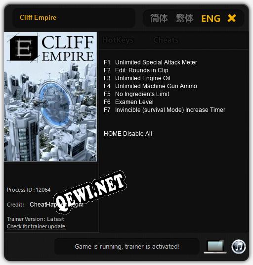 Cliff Empire: ТРЕЙНЕР И ЧИТЫ (V1.0.18)