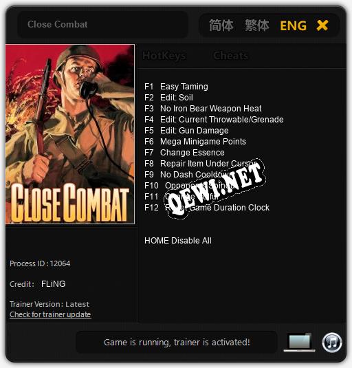Close Combat: Трейнер +12 [v1.3]