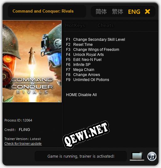 Command and Conquer: Rivals: Трейнер +9 [v1.6]