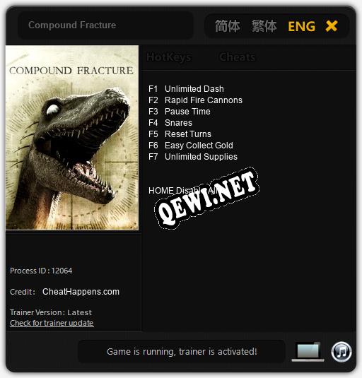 Compound Fracture: ТРЕЙНЕР И ЧИТЫ (V1.0.35)