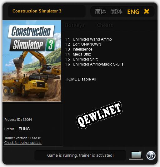Construction Simulator 3: ТРЕЙНЕР И ЧИТЫ (V1.0.60)