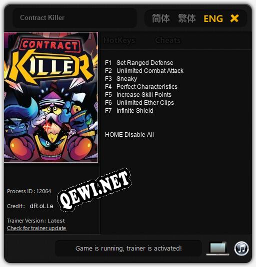 Contract Killer: Читы, Трейнер +7 [dR.oLLe]
