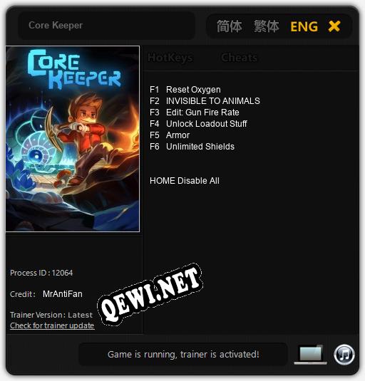 Core Keeper: Читы, Трейнер +6 [MrAntiFan]