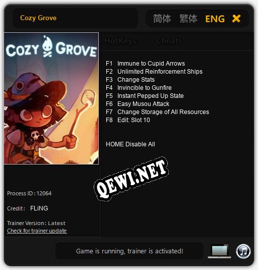 Cozy Grove: ТРЕЙНЕР И ЧИТЫ (V1.0.87)