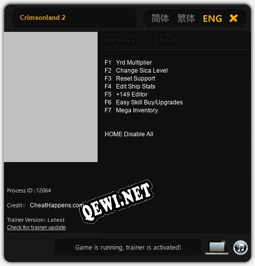 Crimsonland 2: ТРЕЙНЕР И ЧИТЫ (V1.0.41)