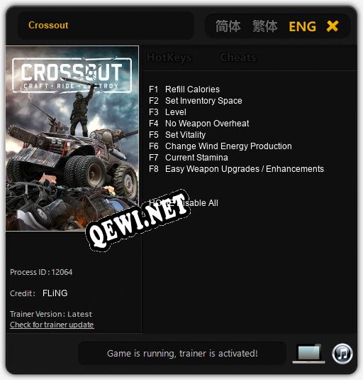 Crossout: ТРЕЙНЕР И ЧИТЫ (V1.0.26)
