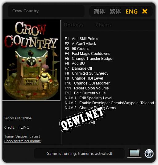 Crow Country: Трейнер +15 [v1.4]