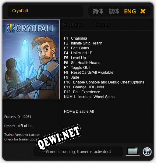 CryoFall: ТРЕЙНЕР И ЧИТЫ (V1.0.25)