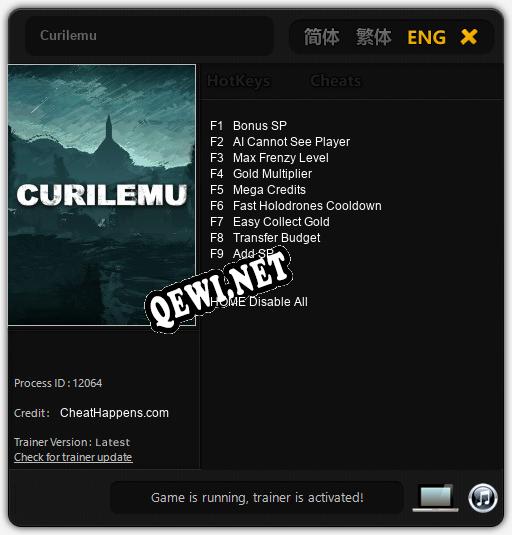 Трейнер для Curilemu [v1.0.1]