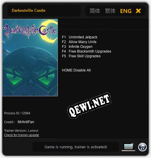 Darkestville Castle: Трейнер +5 [v1.7]