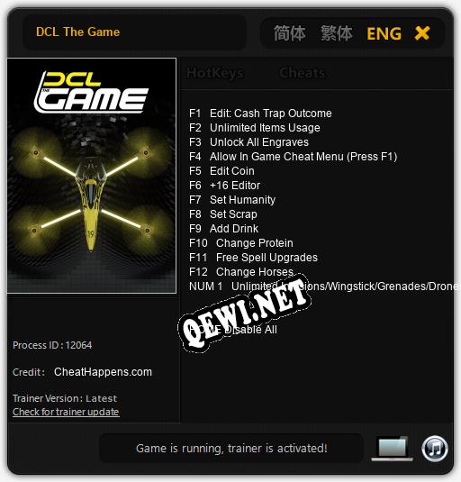 DCL The Game: Читы, Трейнер +13 [CheatHappens.com]