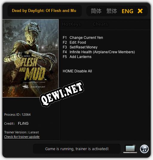 Dead by Daylight: Of Flesh and Mud: Трейнер +5 [v1.4]