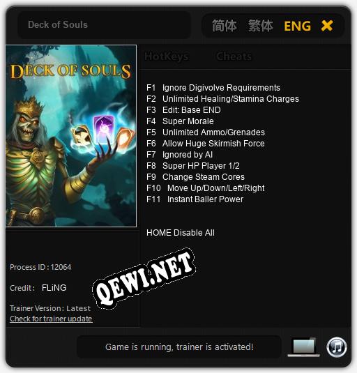 Deck of Souls: Читы, Трейнер +11 [FLiNG]