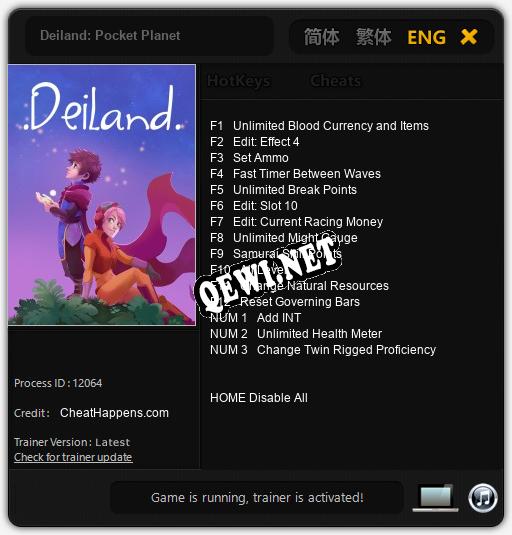 Deiland: Pocket Planet: Читы, Трейнер +15 [CheatHappens.com]