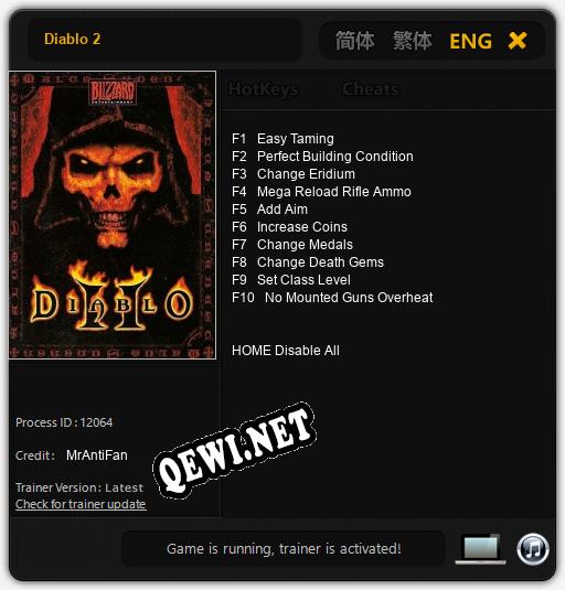 Diablo 2: Трейнер +10 [v1.2]