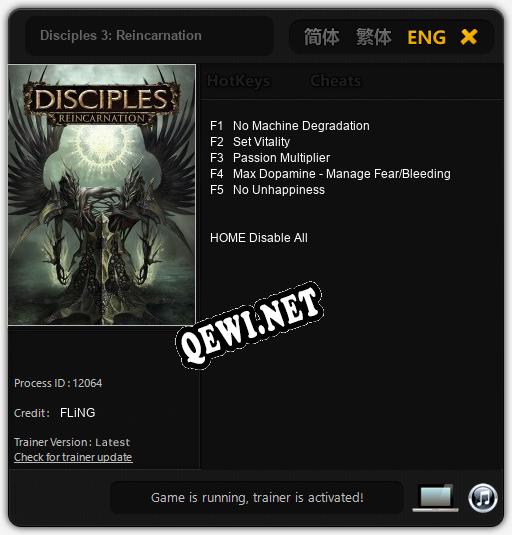 Disciples 3: Reincarnation: Трейнер +5 [v1.7]