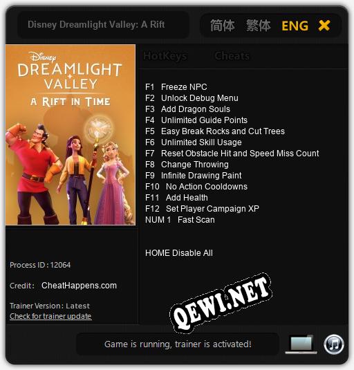 Disney Dreamlight Valley: A Rift in Time: ТРЕЙНЕР И ЧИТЫ (V1.0.67)
