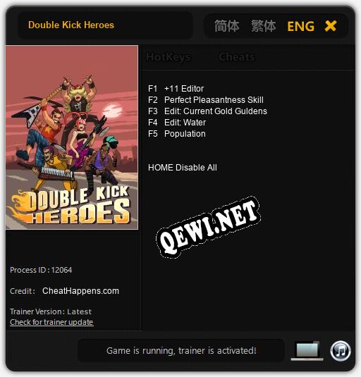 Double Kick Heroes: Трейнер +5 [v1.9]