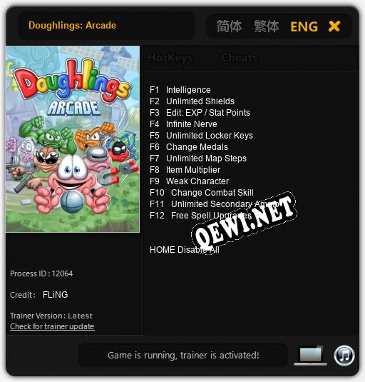 Doughlings: Arcade: ТРЕЙНЕР И ЧИТЫ (V1.0.68)