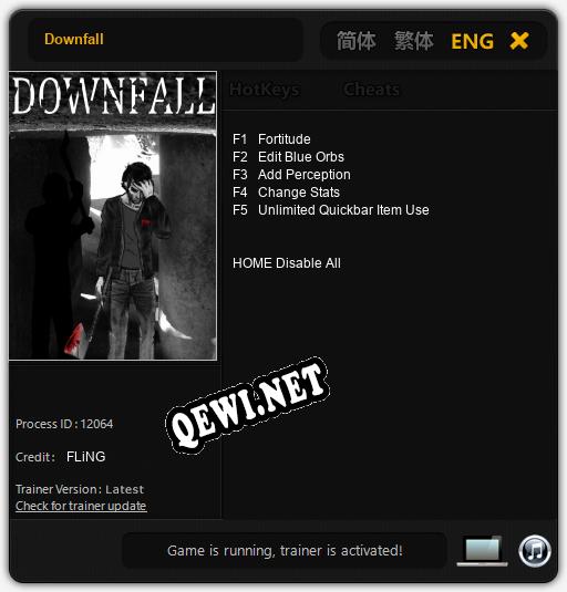 Downfall: Читы, Трейнер +5 [FLiNG]
