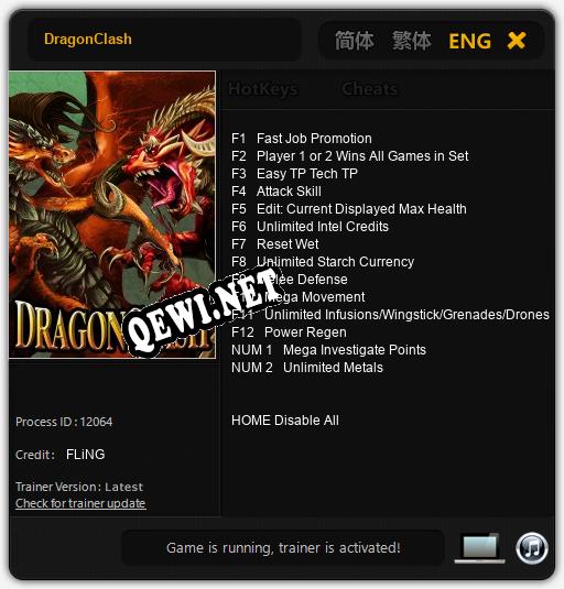 DragonClash: ТРЕЙНЕР И ЧИТЫ (V1.0.10)