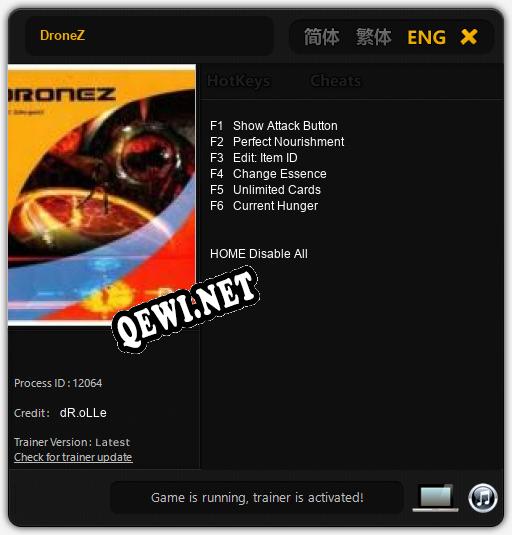 DroneZ: ТРЕЙНЕР И ЧИТЫ (V1.0.20)