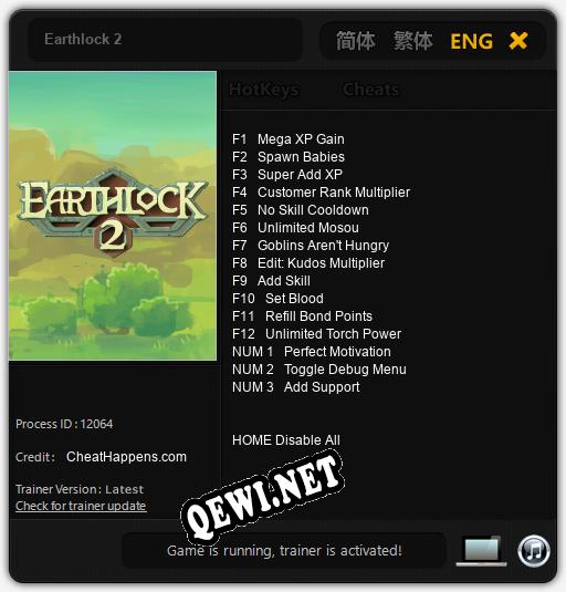 Трейнер для Earthlock 2 [v1.0.7]
