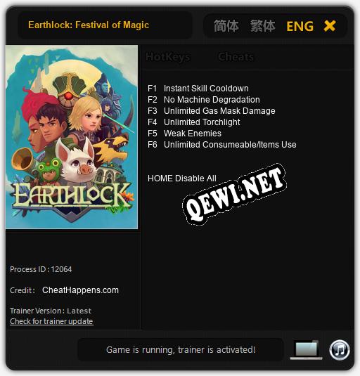 Earthlock: Festival of Magic: Трейнер +6 [v1.7]