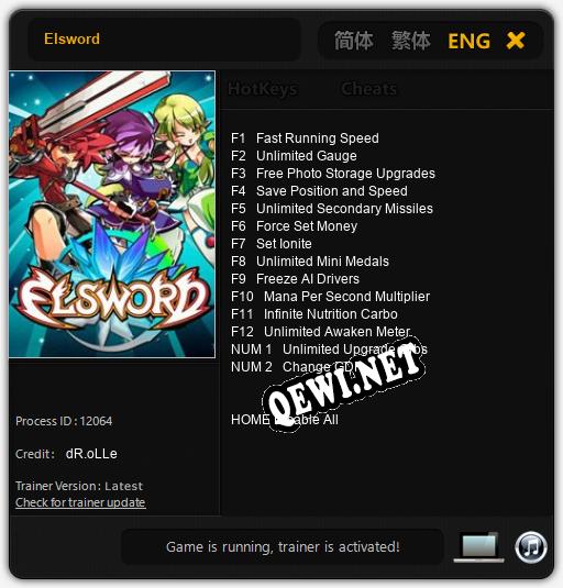 Elsword: Читы, Трейнер +14 [dR.oLLe]