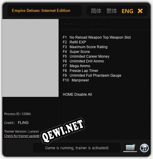 Empire Deluxe: Internet Edition: Читы, Трейнер +10 [FLiNG]