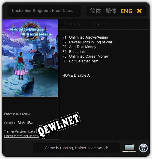 Enchanted Kingdom: Frost Curse: Читы, Трейнер +6 [MrAntiFan]