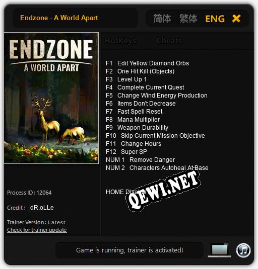 Endzone - A World Apart: Читы, Трейнер +14 [dR.oLLe]