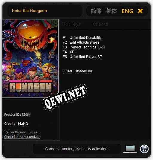 Enter the Gungeon: ТРЕЙНЕР И ЧИТЫ (V1.0.23)