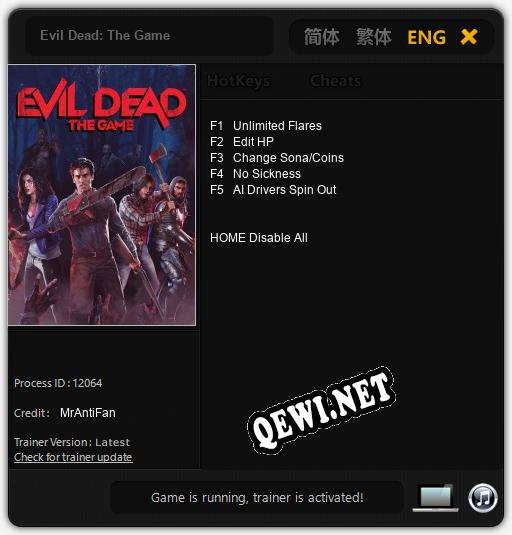 Evil Dead: The Game: Трейнер +5 [v1.5]