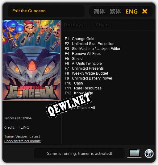 Exit the Gungeon: ТРЕЙНЕР И ЧИТЫ (V1.0.63)