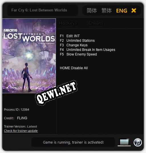 Far Cry 6: Lost Between Worlds: ТРЕЙНЕР И ЧИТЫ (V1.0.87)