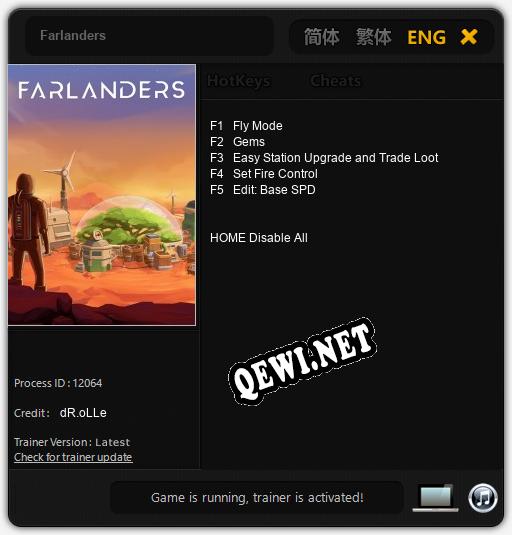 Farlanders: Читы, Трейнер +5 [dR.oLLe]