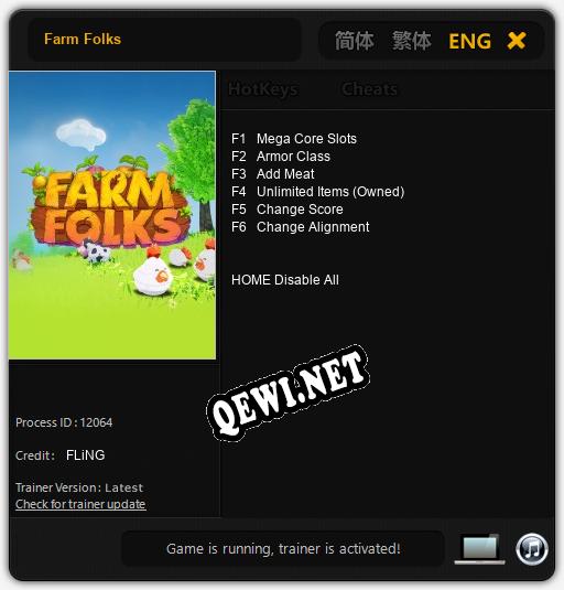 Farm Folks: Трейнер +6 [v1.9]